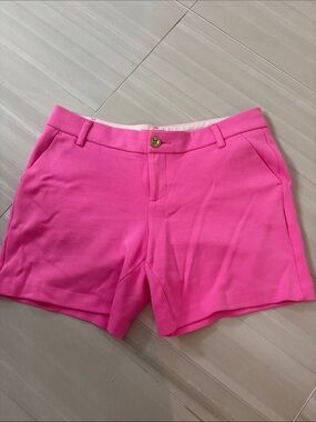 Lilly Pulitzer Vibrant Pink Bermuda Shorts